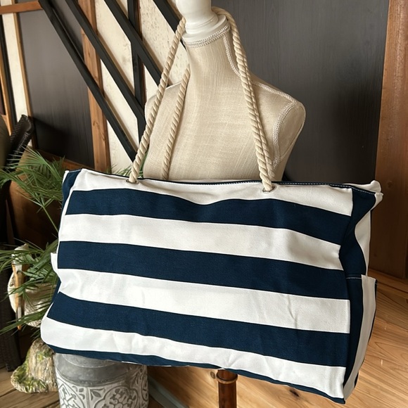 Beach Bags Waterproof Tote with Zipper nwt - Picture 1 of 10